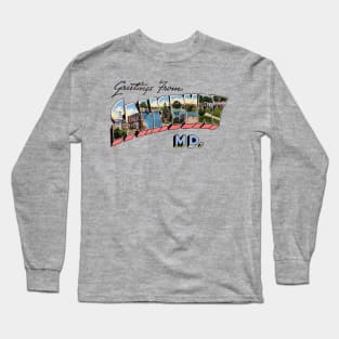 Greetings from Salisbury Maryland Long Sleeve T-Shirt